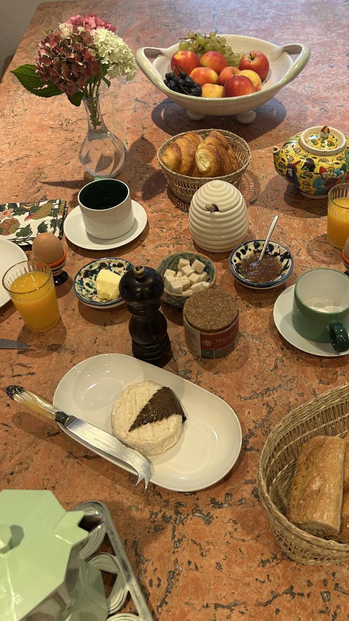 L'Heure Bleue Bed & Breakfast Saintes Exterior foto